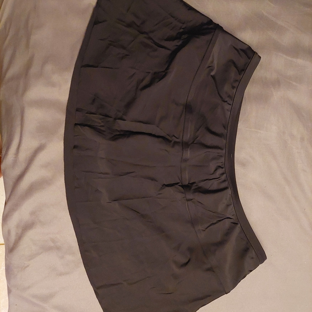 Penningtons Sea Swimwear Black Swim Skirt Bathing Suit Bikini Bottom Beach Pool